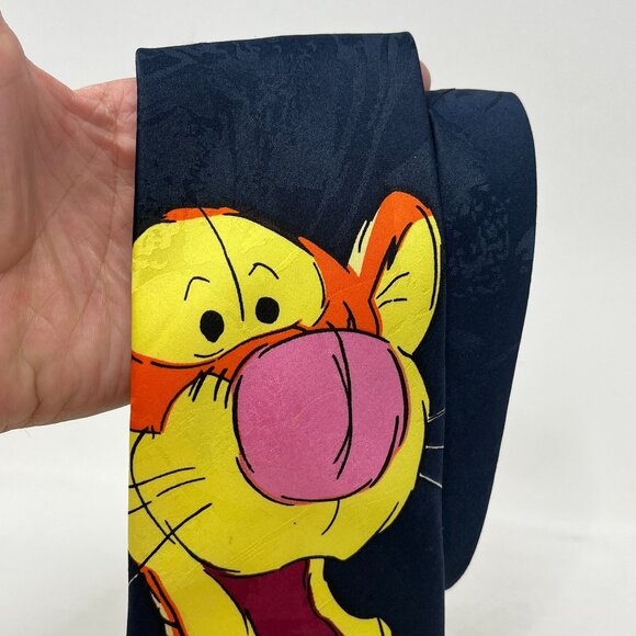 Dark Blue TIGGER Neck Tie Winnie The Pooh (c) Disney - Picture 2 of 6